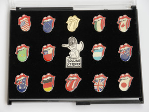 Rolling Stones Collectible Pin Set　| ローリング・ストーンズ image 1