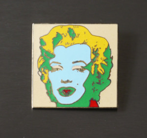 Andy Warhol Pin-Badge（Marilyn） image 1