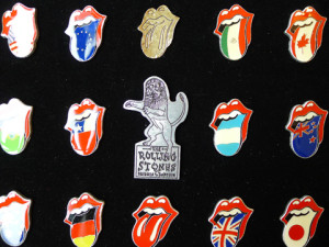 Rolling Stones Pin Set ピンセット image 1